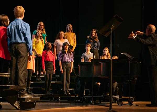 2023 All County Chorus Students Performing